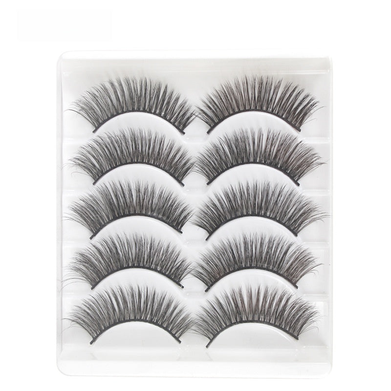 5 pairs of eyelashes