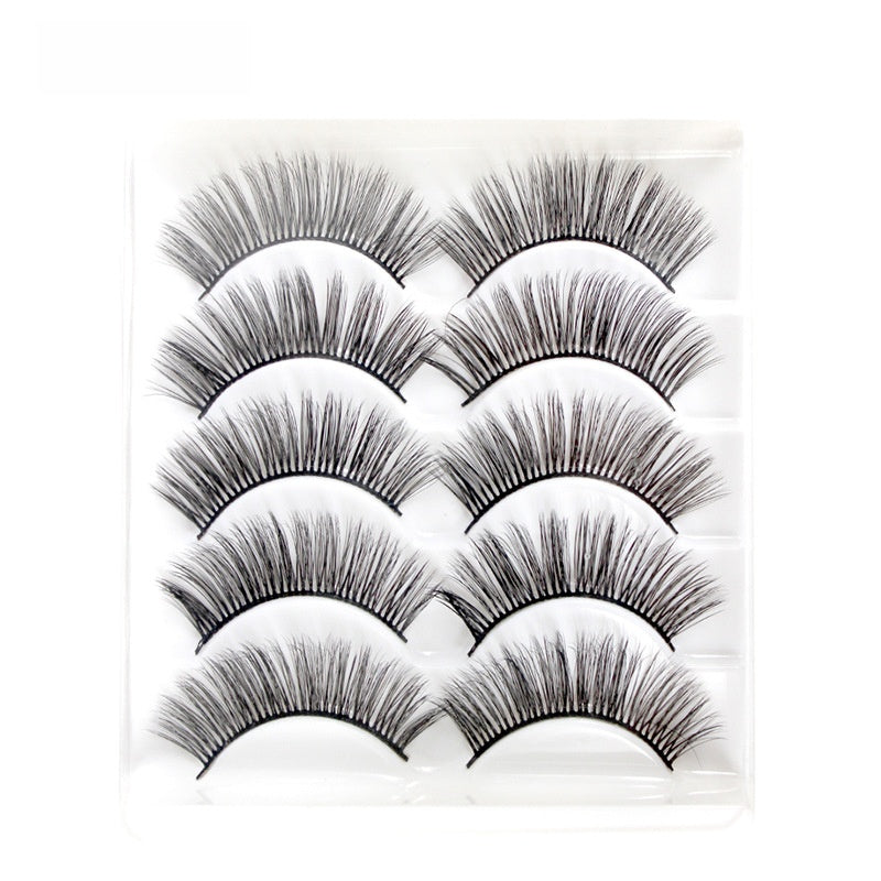 5 pairs of eyelashes