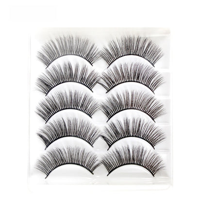 5 pairs of eyelashes