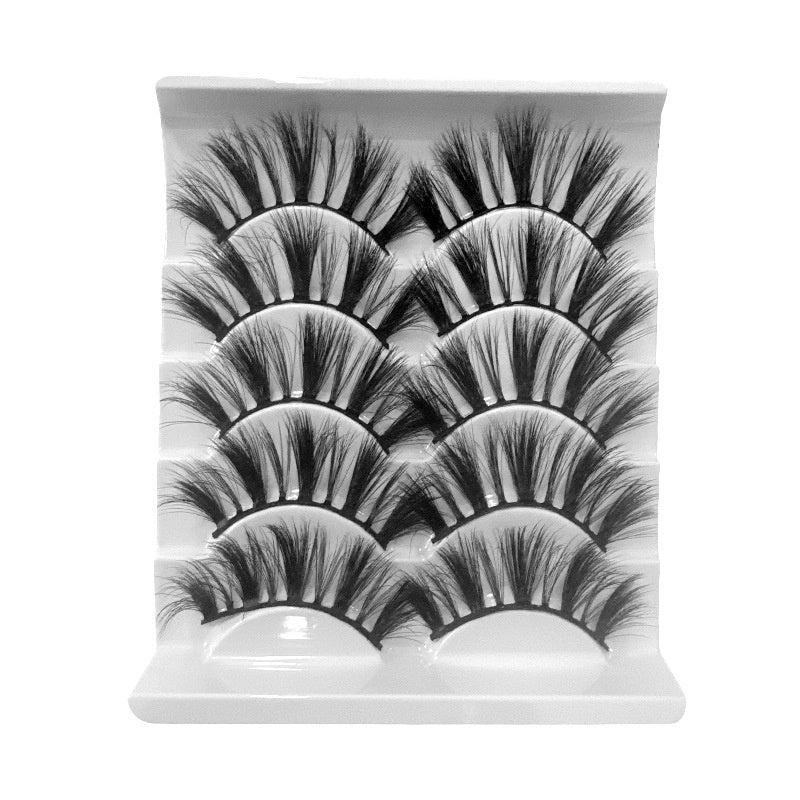 5 pairs of eyelashes