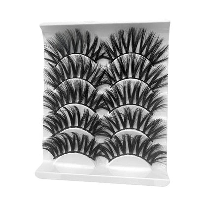 5 pairs of eyelashes
