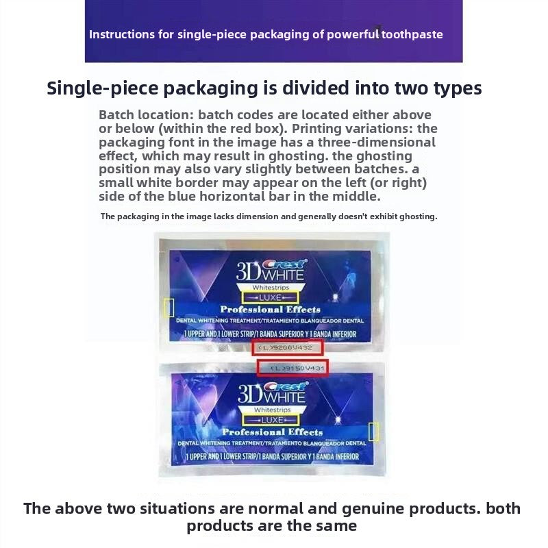 5 Pouch/10 White Strips 3d Whitestrips Teeth Whitening