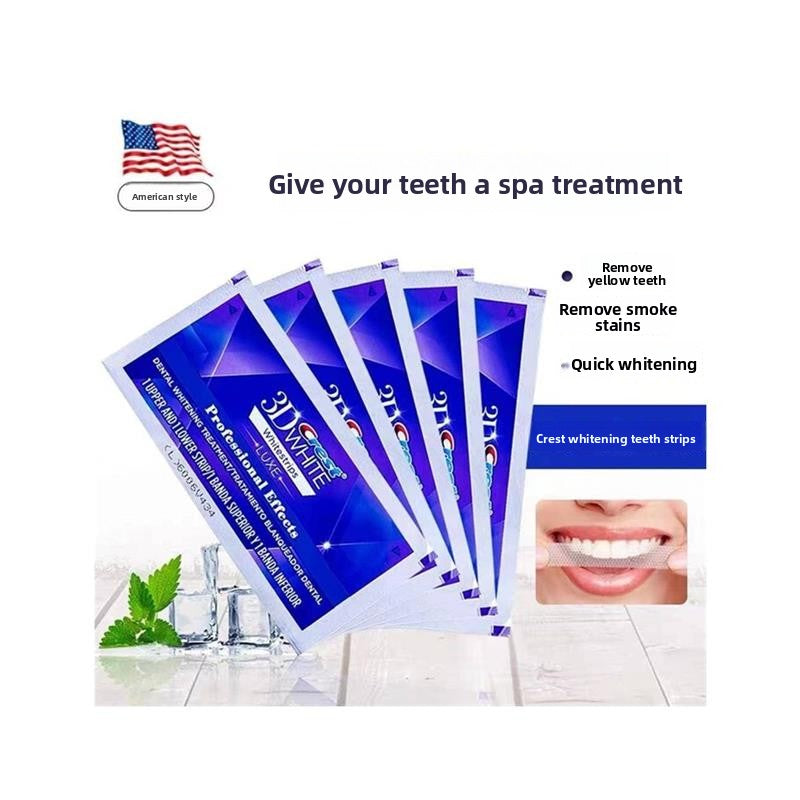 5 Pouch/10 White Strips 3d Whitestrips Teeth Whitening
