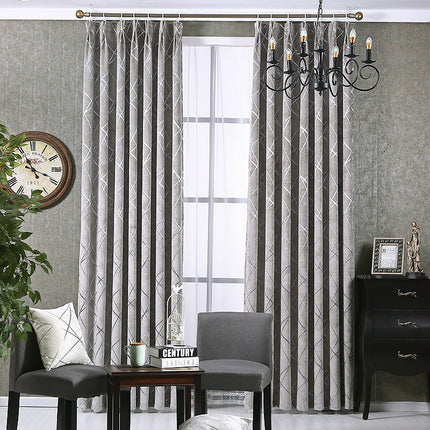Buy Light Luxury Chenille Blackout Curtains for Stylish Living
