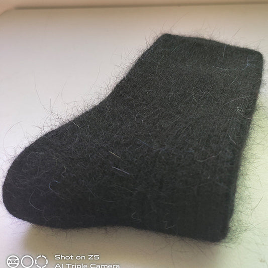 Rabbit Wool Blend Fleece Lined Winter Socks Warm Daily Wear