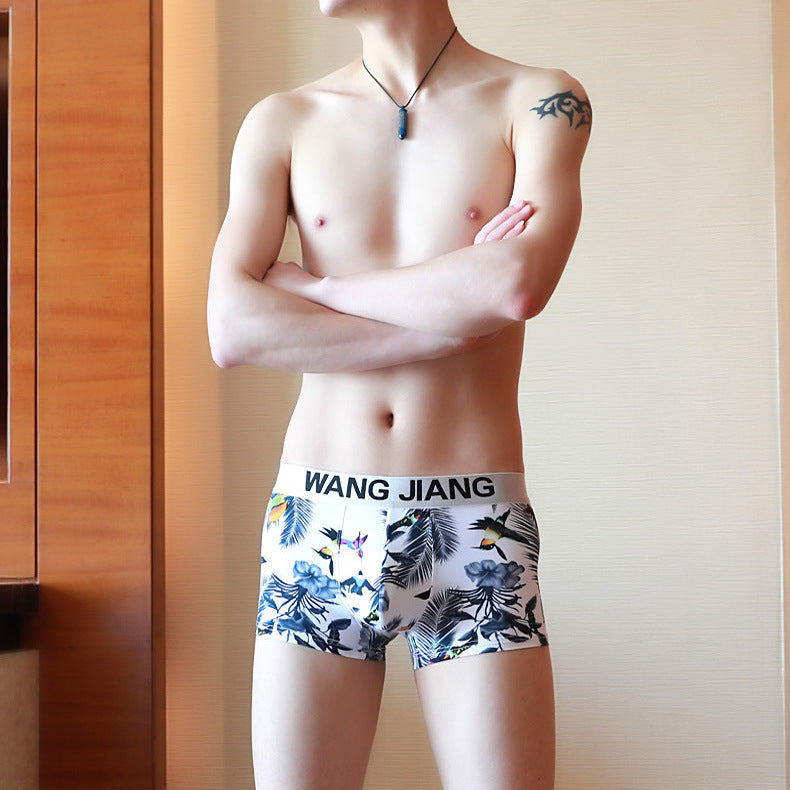 Men's Ice Silk Boxer Underwear for Ultimate Summer Comfort