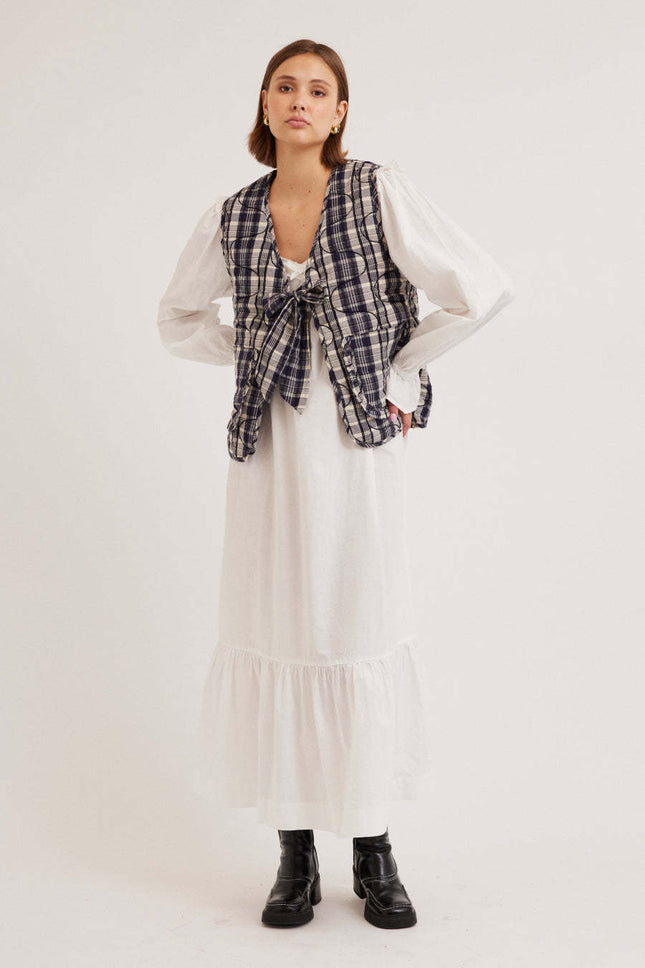 New FallWinter Womens Street-Style Lace-Up Vest Top