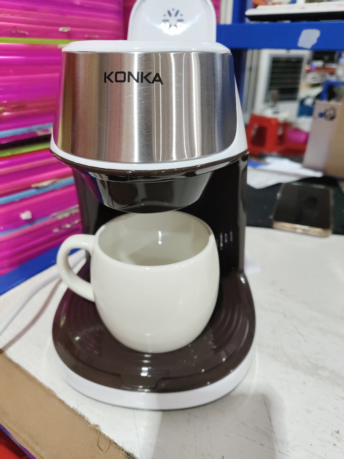 New Coffee Machine Fully Automatic Home Office Mini Portable