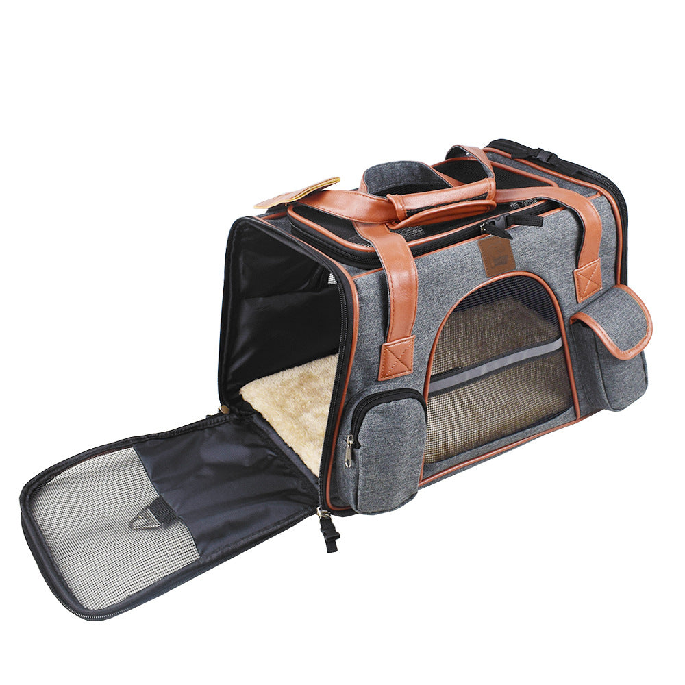 Dog Travel Car Seat – Pet Carrier for Small and Large Dogs