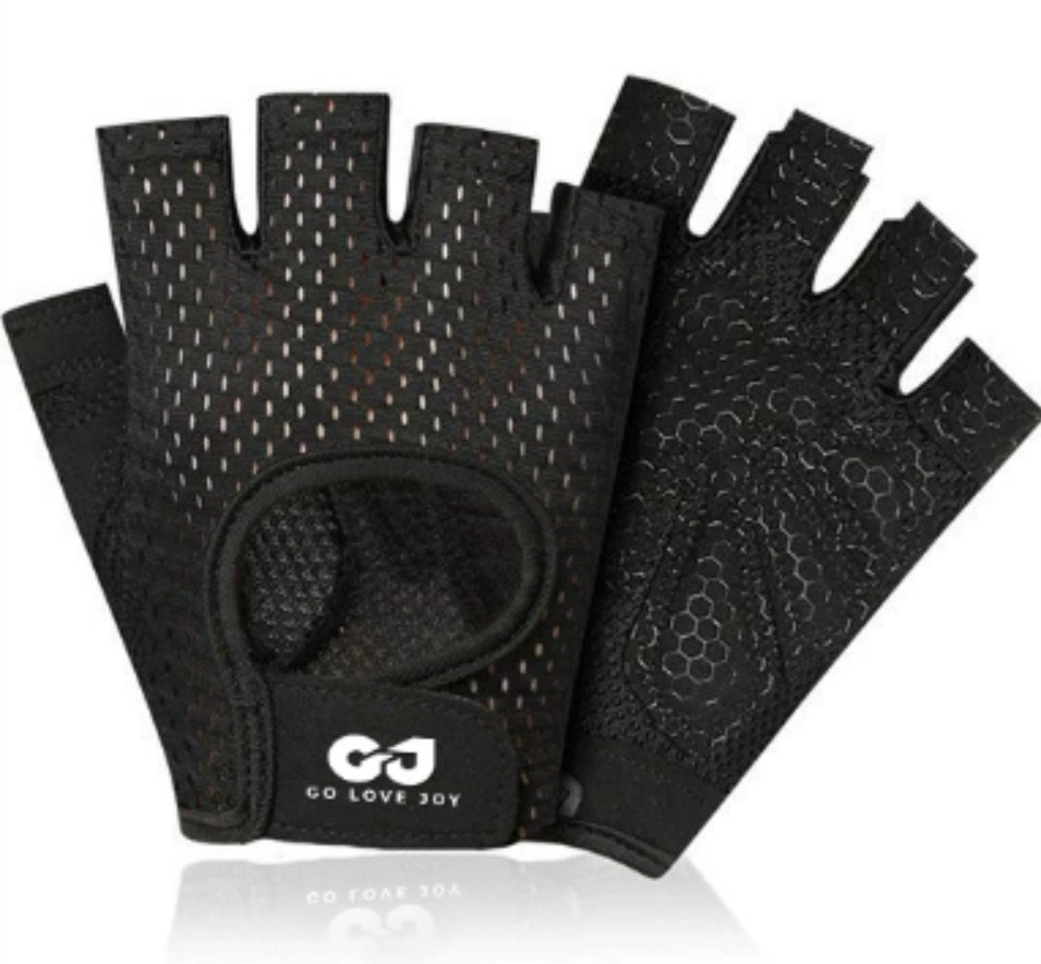 Buy Half-Finger Cycling Gloves | Butterfly Mesh Breathable Design