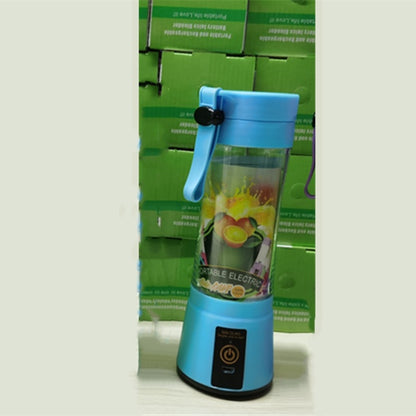 Buy Portable USB Rechargeable Blender 6 Blade Juicer Cup 380ML