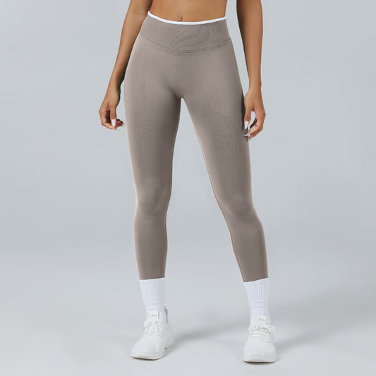 Quick-Dry High-Waisted Yoga Pants for Workout & Active Wear