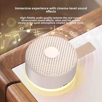 White Noise Sleep Aid Speaker for Home and Travel Comfort