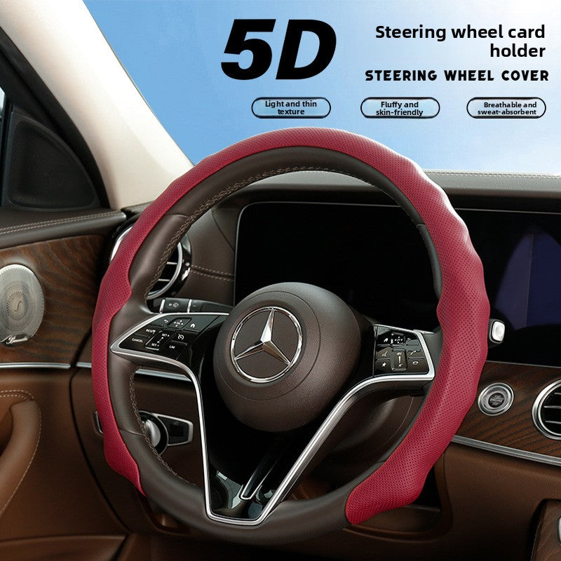 5D Car Steering Wheel Cover