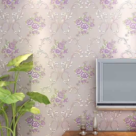 Thickened Self-Adhesive Non-Woven Wallpaper for Home Use