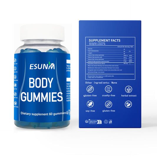 Gummy Bear Gummies Tablets 60 Pack Daily Body Supplement