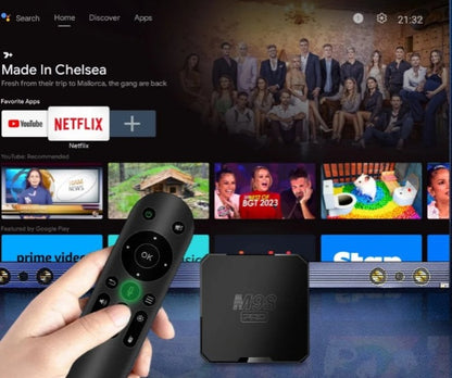 M98 Set Top Box – 4K Streaming, Voice Control & Fast Performance
