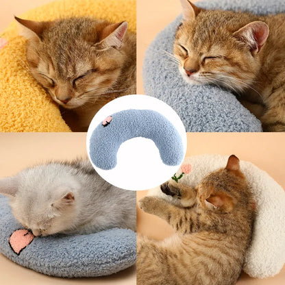 Buy Little Pillow for Cats & Dogs U-Shaped Neck Sleep Support
