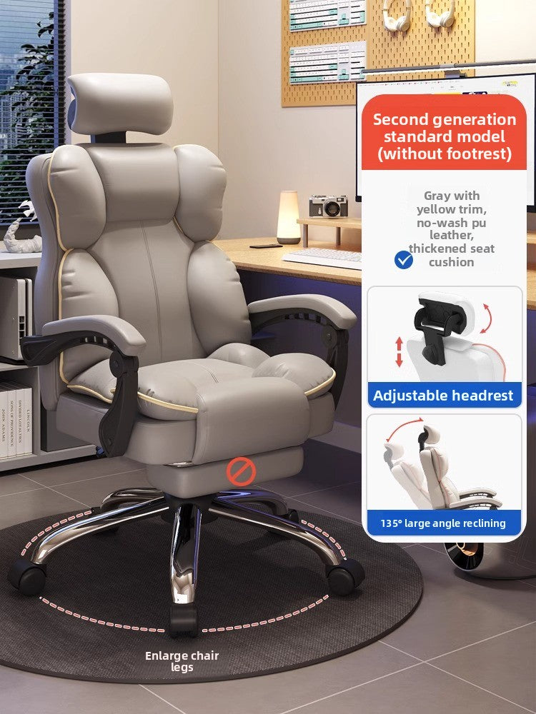 Adjustable Lumbar Support Ergonomic Office Chair for Comfort