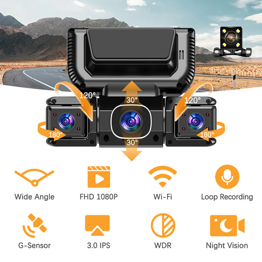 Vehicle-mounted Camera Clear & Durable Driving Surveillance
