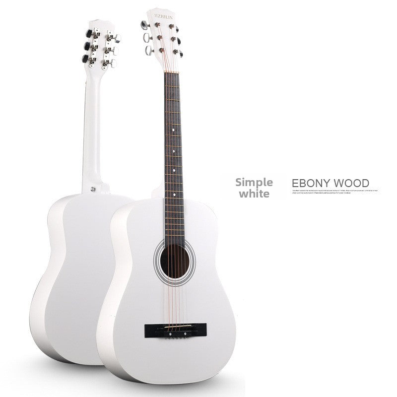 38 Inch Folk Acoustic Guitar for Beginners Daily Practice