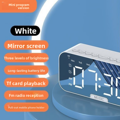 Smart Bluetooth Audio Alarm Clock with Modern Features