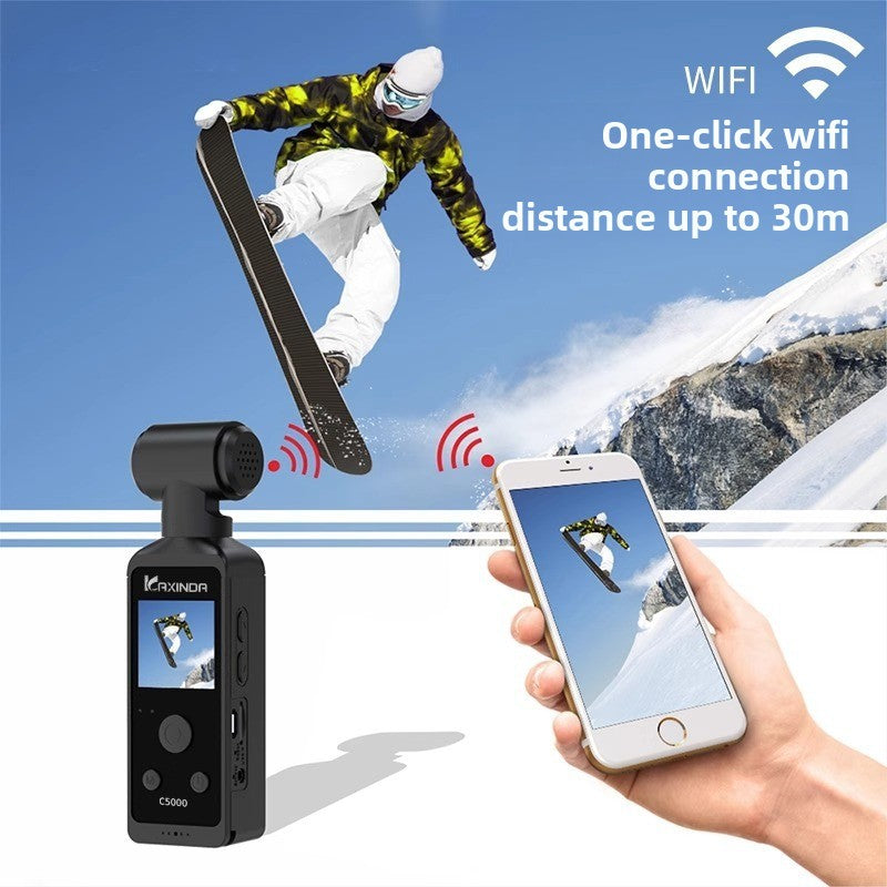 5K Ultra HD Anti-Shake Waterproof Action Camera