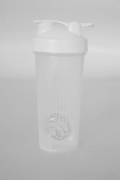 600ml Plastic Protein Shaker Cup with Mixing Ball