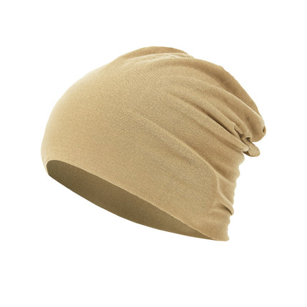 Buy Solid Color Slouchy Beanie – All-Season Knitted Wrap Hat