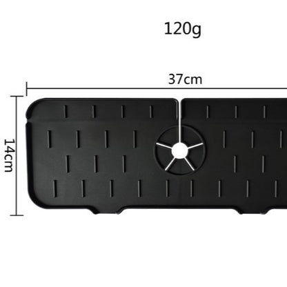 Kitchen Faucet Draining Mat for Splash-Proof Sink Care Uses