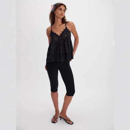 Buy Women's Solid Color Lace Camisole Vest Stylish & Versatile