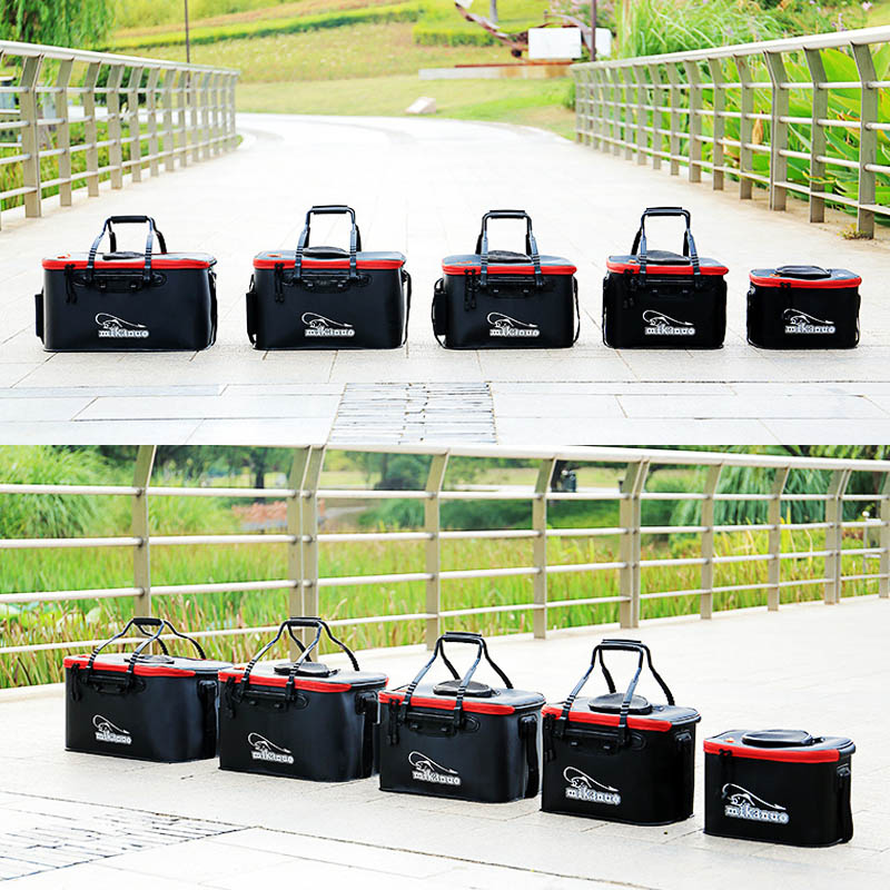 Buy EVA Portable Fishing Bag Live Fish Tank Bucket Tackle Storage