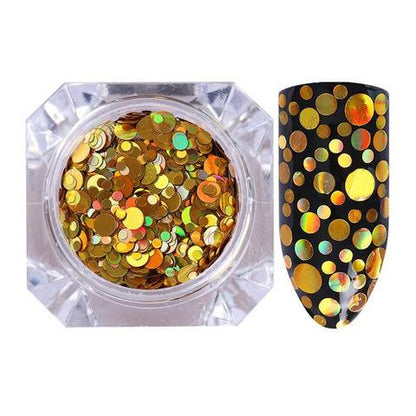 Holographic Chunky Glitter Make Your Nails Shine Brightly