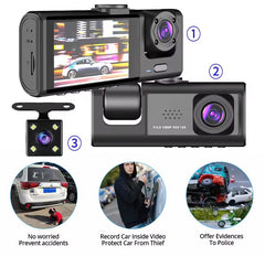 1080P Front 480P Inner 480P Rear WiFi