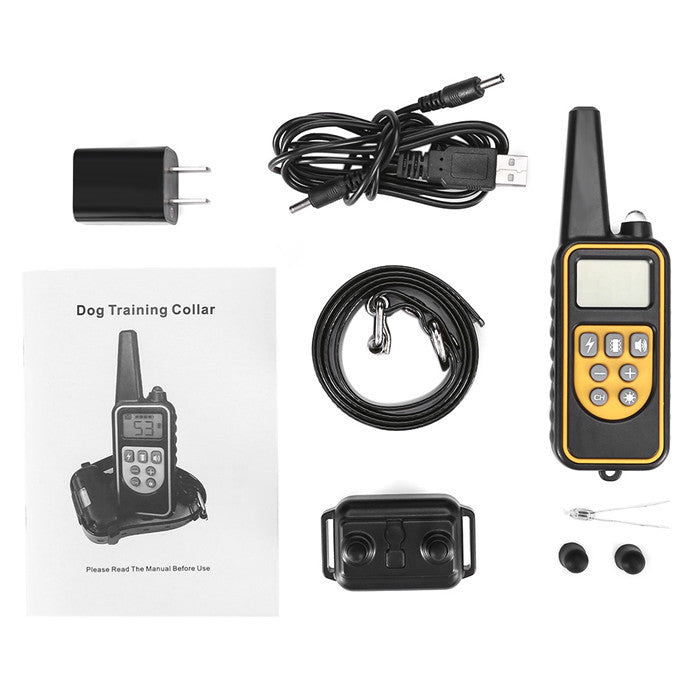 Buy 800m Dog Training Collar with Shock Anti - Barking System