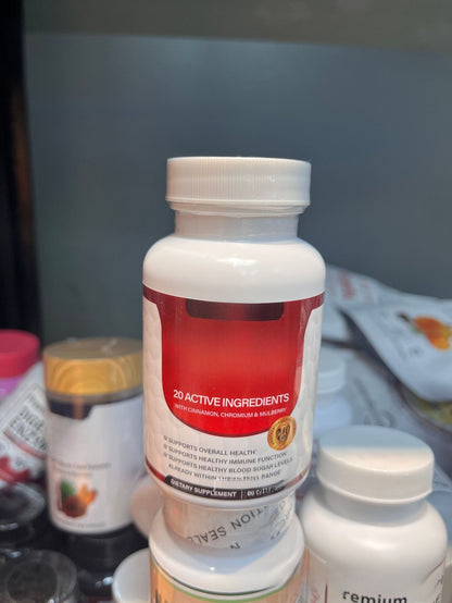 60 capsules of blood sugar medication