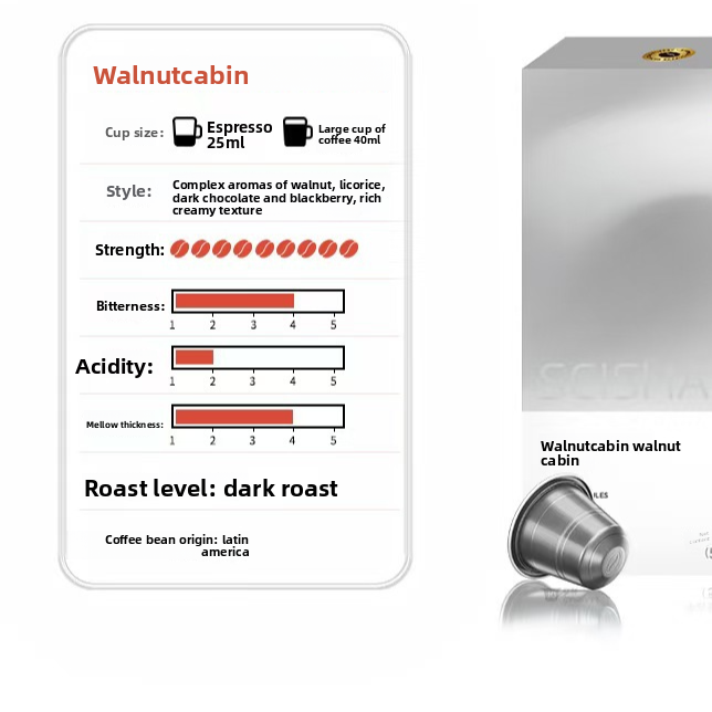Swiss Imported Coffee Capsules for Nespresso Machines Pack