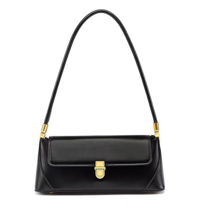 Vintage PU Baguette Shoulder Bag for Chic Underarm Style US