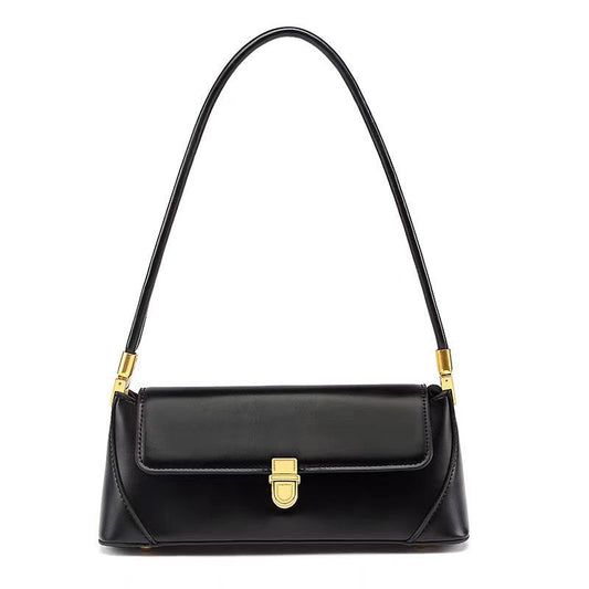 Vintage PU Baguette Shoulder Bag for Chic Underarm Style US