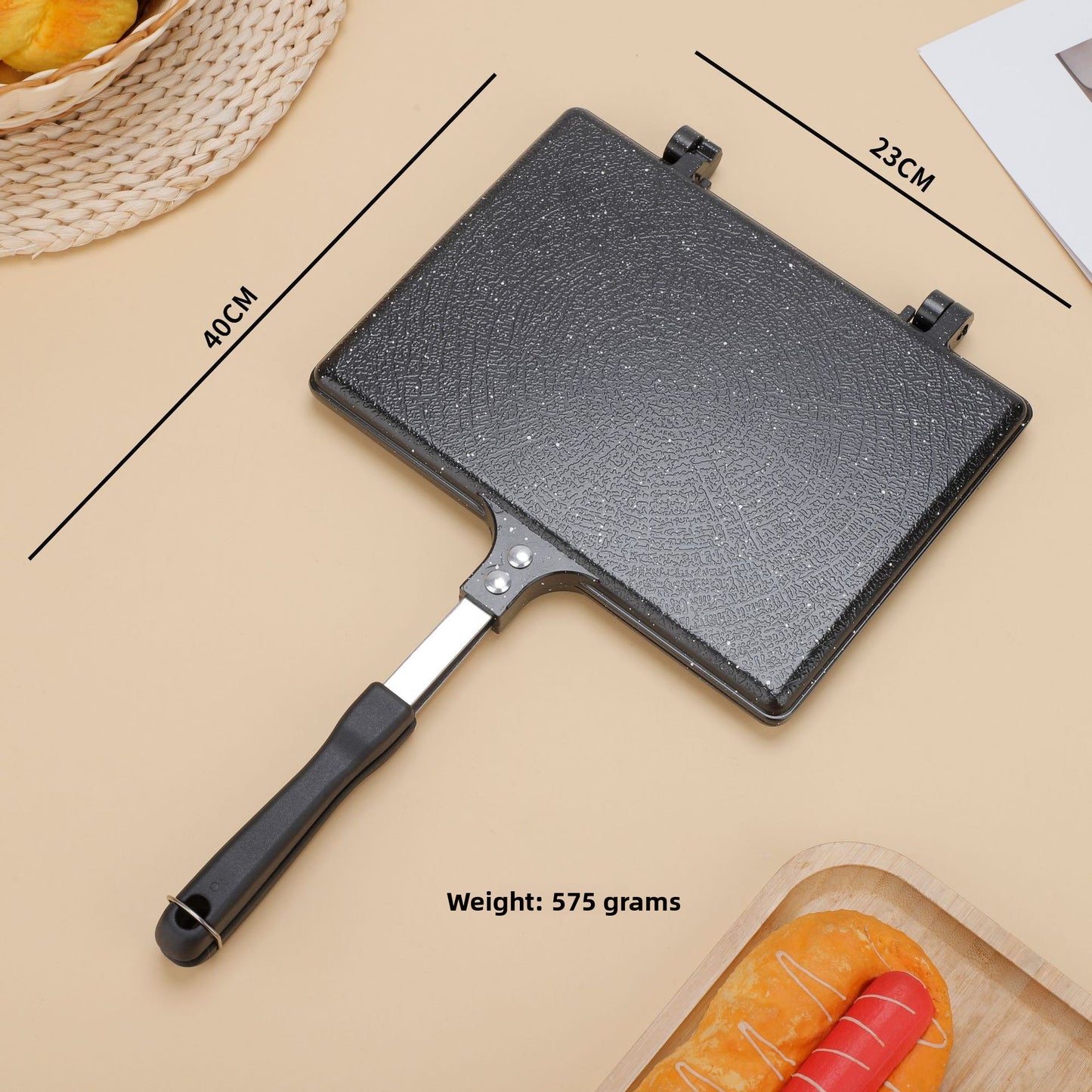 Sandwich Toaster Pan for Crispy Breakfast and Home Snacks