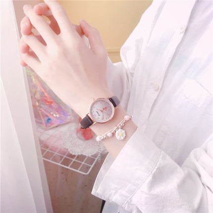 Korean-Style Cute Girl Analog Children’s Watch Trendy Design