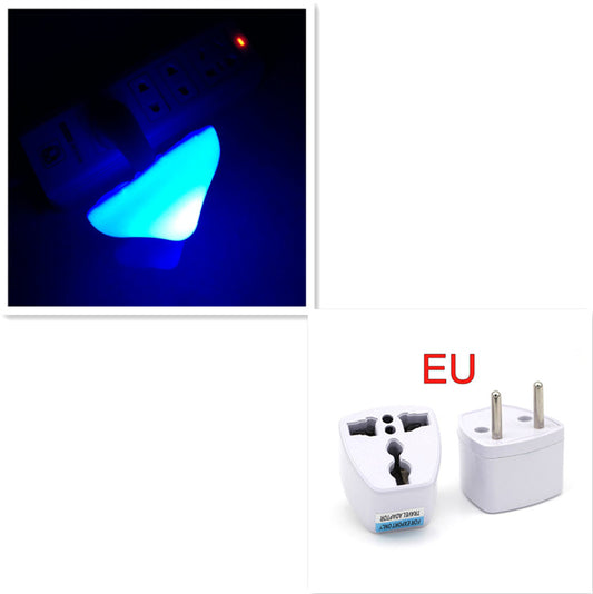 Buy LED Night Light Mushroom Lamp – Wall Socket Warm White Light