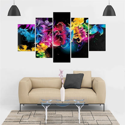 Diamond Painting DIY Set Five Consecutive Paintings for Art