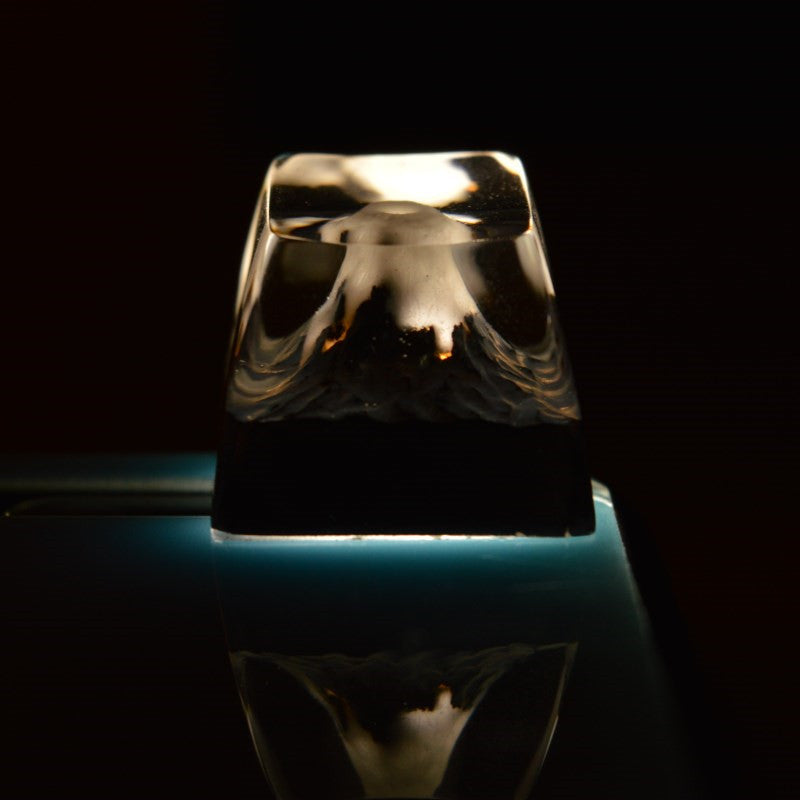Qianshan Muxue Resin Wood Keycap for Mechanical Keyboard