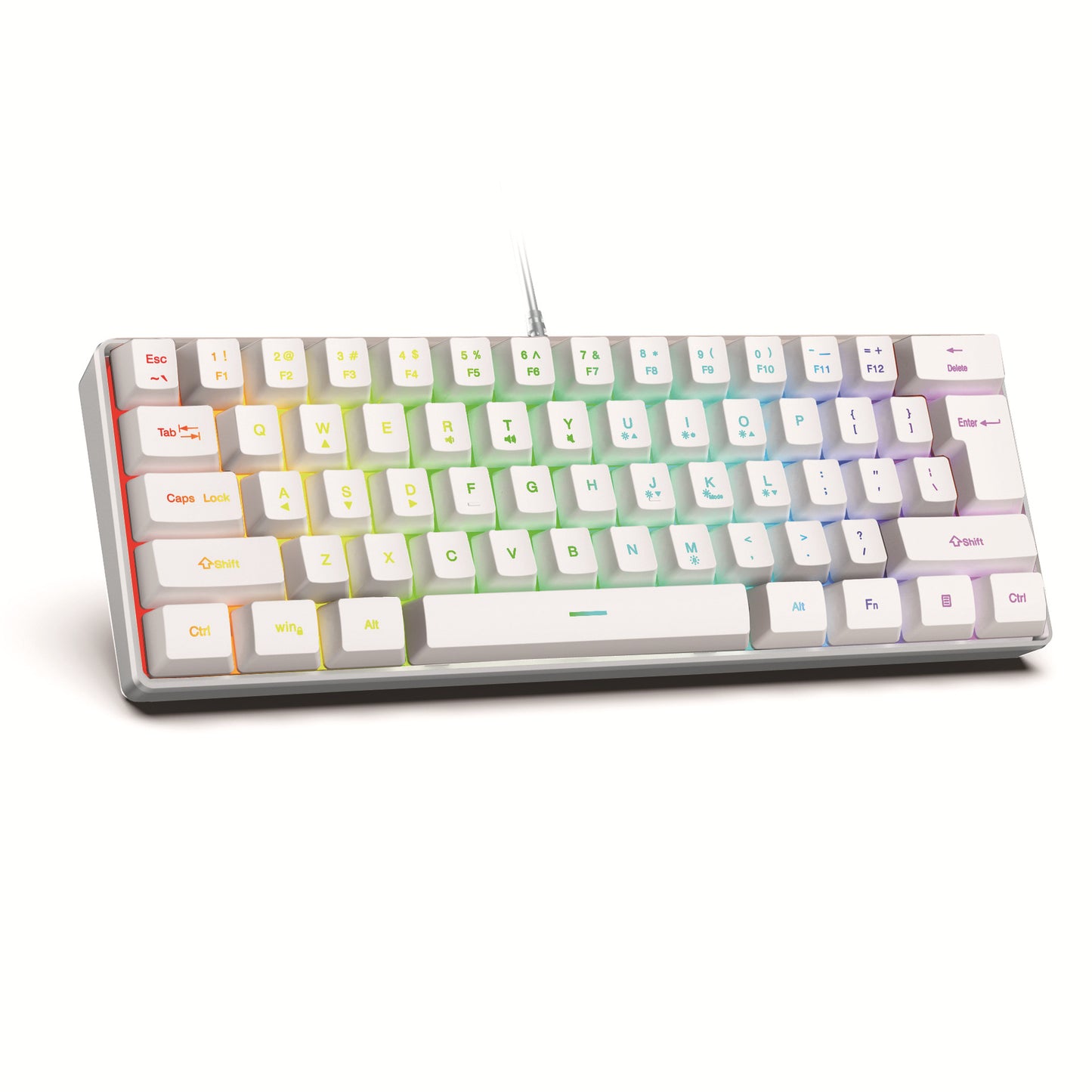 61 Key RGB Wired Keyboard and Mouse Combo