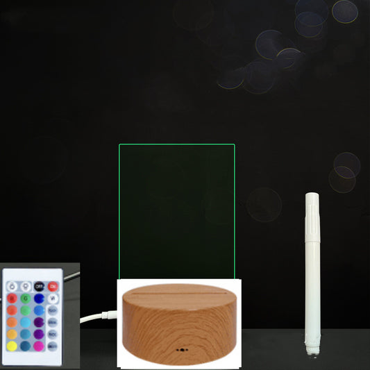 3D Acrylic Handwriting LED Message Board for Creative Decor