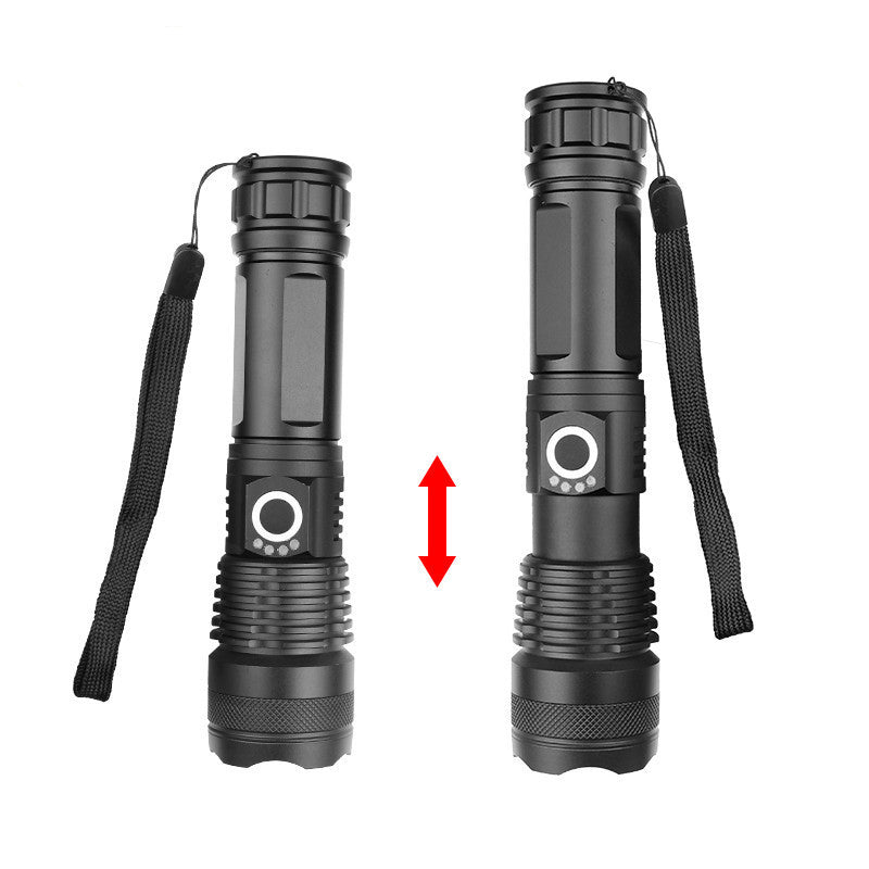 USB Charging Zoom P50 Flashlight – High Power LED Torch