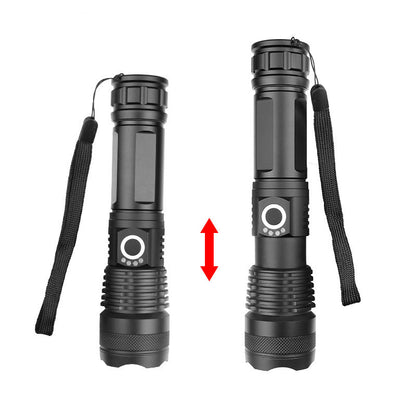 USB Charging Zoom P50 Flashlight – High Power LED Torch