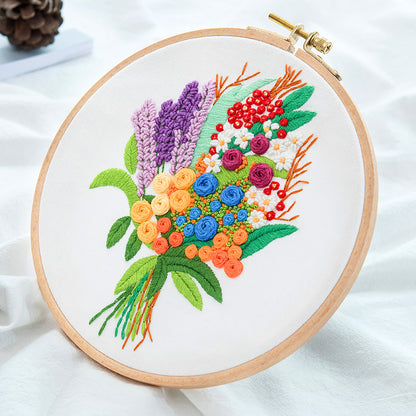Buy First DIY Embroidery Material Package for Beginners Pros