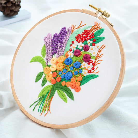 Buy First DIY Embroidery Material Package for Beginners Pros